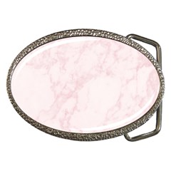 Pink Marble Texture Floor Background With Light Pink Veins Greek Marble Print Luxuous Real Marble  Belt Buckles by genx