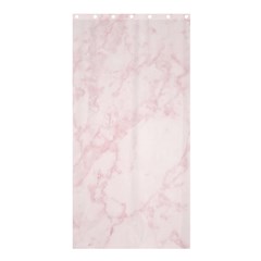 Pink Marble Texture Floor Background With Light Pink Veins Greek Marble Print Luxuous Real Marble  Shower Curtain 36  X 72  (stall)  by genx