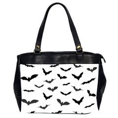 Bats Pattern Oversize Office Handbag (2 Sides) by Sobalvarro