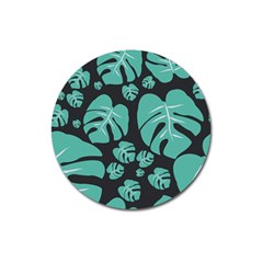 Leaves Magnet 3  (round) by Sobalvarro
