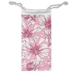 Pink Flowers Jewelry Bag by Sobalvarro