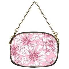 Pink Flowers Chain Purse (two Sides) by Sobalvarro