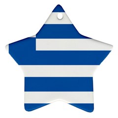 Greece Flag Greek Flag Ornament (star) by FlagGallery