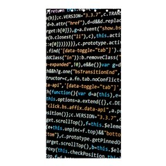 Close Up Code Coding Computer Shower Curtain 36  X 72  (stall)  by Amaryn4rt