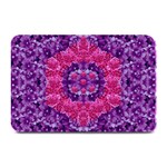 Flowers And Purple Suprise To Love And Enjoy Plate Mats 18 x12  Plate Mat