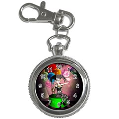Cute Little Harlequin Key Chain Watches by FantasyWorld7