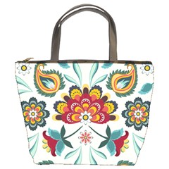 Baatik Print  Bucket Bag by designsbymallika