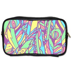 Feathers Pattern Toiletries Bag (one Side)