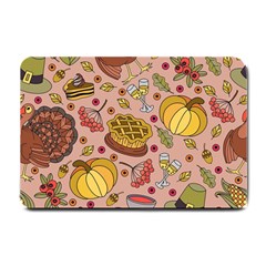 Thanksgiving Pattern Small Doormat  by Sobalvarro