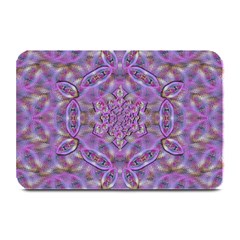 Skyscape In Rainbows And A Flower Star So Bright Plate Mats by pepitasart