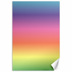Rainbow Shades Canvas 12  X 18  by designsbymallika