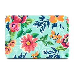 Multi Colour Floral Print Plate Mats by designsbymallika