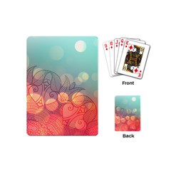 Mandala Pattern Playing Cards Single Design (mini) by designsbymallika