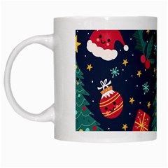 Christmas  White Mugs by designsbymallika