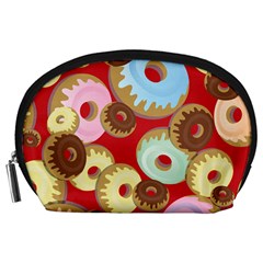 Donut  Accessory Pouch (large) by designsbymallika
