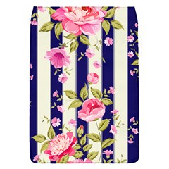 Stripes Floral Print Removable Flap Cover (s) by designsbymallika