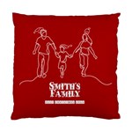 family xmas Cushion Case (Two Sided)  Front