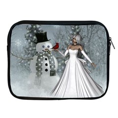 The Wonderful Winter Time Apple Ipad 2/3/4 Zipper Cases by FantasyWorld7