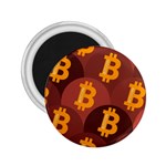 Cryptocurrency Bitcoin Digital 2.25  Magnets