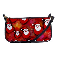 Santa Clause Shoulder Clutch Bag by HermanTelo