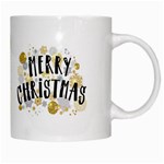 Merry Xmas White Coffee Mug Right