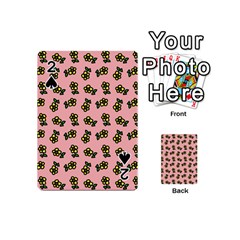 Daisy Pink Playing Cards 54 Designs (mini) by snowwhitegirl