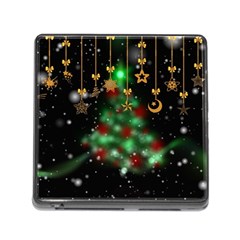 Christmas Star Jewellery Memory Card Reader (square 5 Slot)