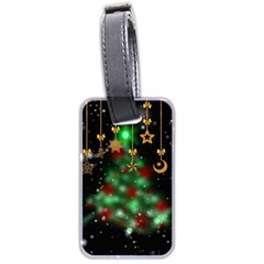 Christmas Star Jewellery Luggage Tag (two Sides) by Alisyart
