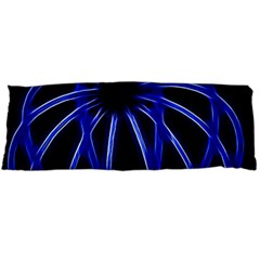 Light Effect Blue Bright Design Body Pillow Case (dakimakura) by HermanTelo