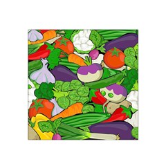 Vegetables Bell Pepper Broccoli Satin Bandana Scarf by HermanTelo
