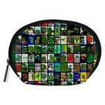 Pepe The Frog Memes of 2019 Picture Patchwork Pattern Accessory Pouch (Medium)
