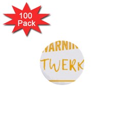 Twerking T-shirt Best Dancer Lovers & Twirken Twerken Gift | Booty Shake Dance Twerken Present | Twerkin Shirt Twerking Tee 1  Mini Buttons (100 Pack) 