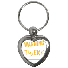 Twerking T-shirt Best Dancer Lovers & Twirken Twerken Gift | Booty Shake Dance Twerken Present | Twerkin Shirt Twerking Tee Key Chain (heart)