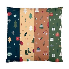 Flat Design Christmas Pattern Collection Standard Cushion Case (one Side) by Vaneshart