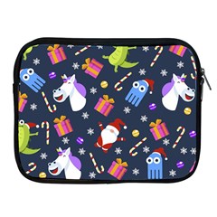 Colorful Funny Christmas Pattern Apple Ipad 2/3/4 Zipper Cases by Vaneshart