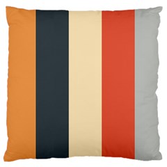 Stripey 22 Large Cushion Case (two Sides) by anthromahe