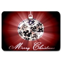 Merry Christmas Ornamental Large Doormat  by christmastore