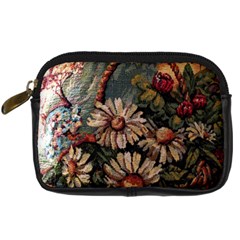 Old Embroidery 1 1 Digital Camera Leather Case