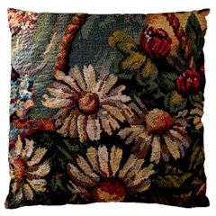 Old Embroidery 1 1 Large Cushion Case (two Sides) by bestdesignintheworld