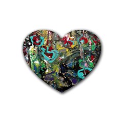 Forest 1 1 Heart Coaster (4 Pack)  by bestdesignintheworld