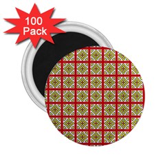 Df Hackberry Grid 2 25  Magnets (100 Pack)  by deformigo