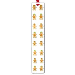 Ginger Breads Dancing So Merry Large Book Marks by pepitasart