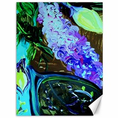 Lilac And Lillies 1 Canvas 36  X 48  by bestdesignintheworld