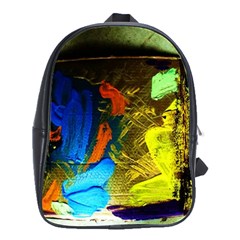 I Wonder 1 School Bag (large) by bestdesignintheworld