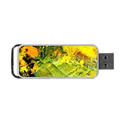 Yellow Chik 5 Portable Usb Flash (one Side) by bestdesignintheworld