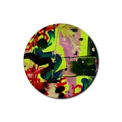 Deep Soul 1 1 Rubber Round Coaster (4 Pack)  by bestdesignintheworld