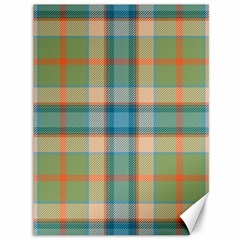 Tartan Scotland Seamless Plaid Pattern Vintage Check Color Square Geometric Texture Canvas 36  X 48  by Wegoenart