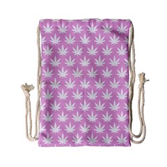 Kawaii Cannabis  Drawstring Bag (small) by thethiiird
