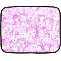 Pink Hentai  Fleece Blanket (mini) by thethiiird