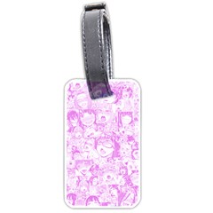Pink Hentai  Luggage Tag (one Side)